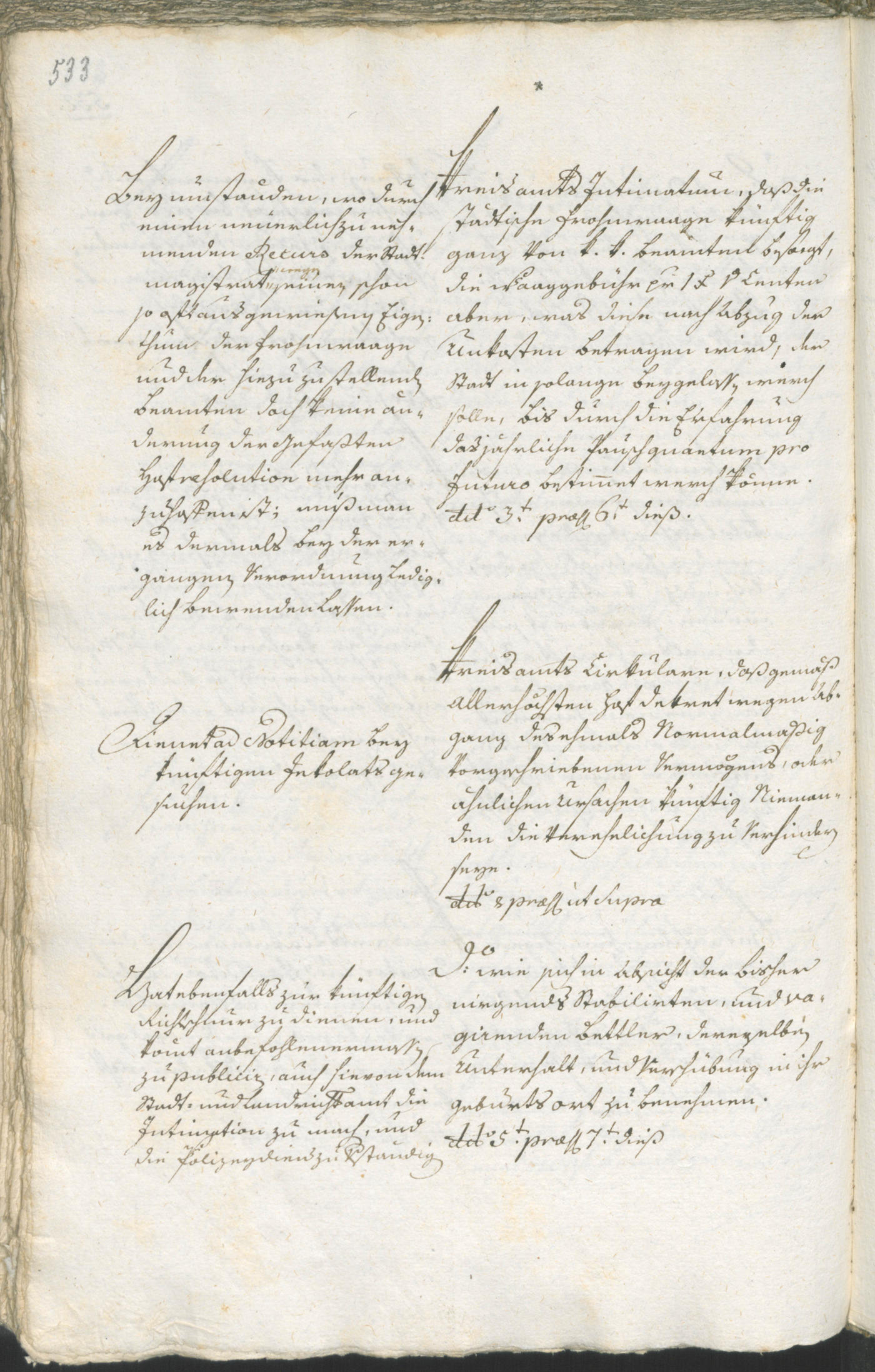 Civic Archives of Bozen-Bolzano - BOhisto Ratsprotokoll 1783/85 
