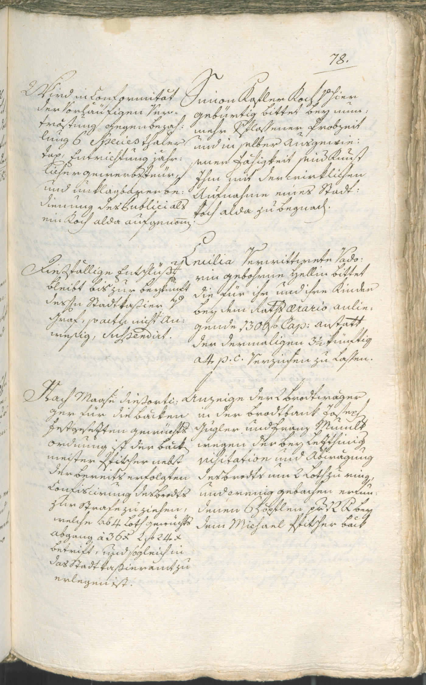 Stadtarchiv Bozen - BOhisto Ratsprotokoll 1783/85 