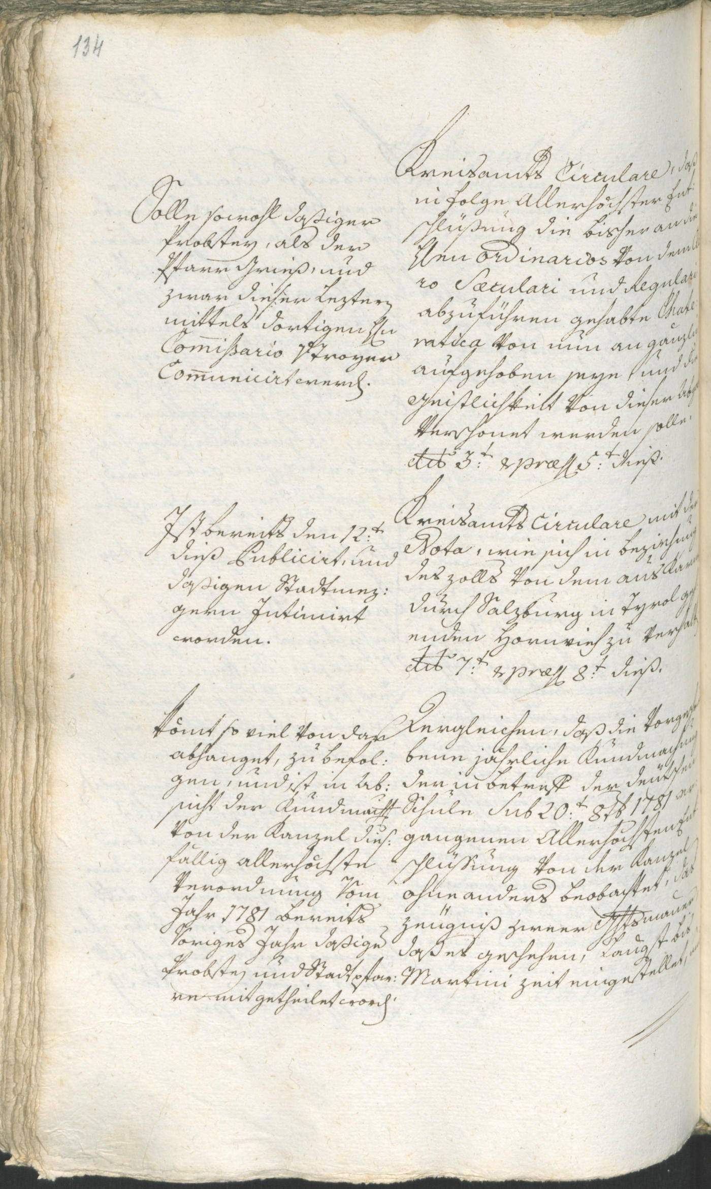 Civic Archives of Bozen-Bolzano - BOhisto Ratsprotokoll 1783/85 