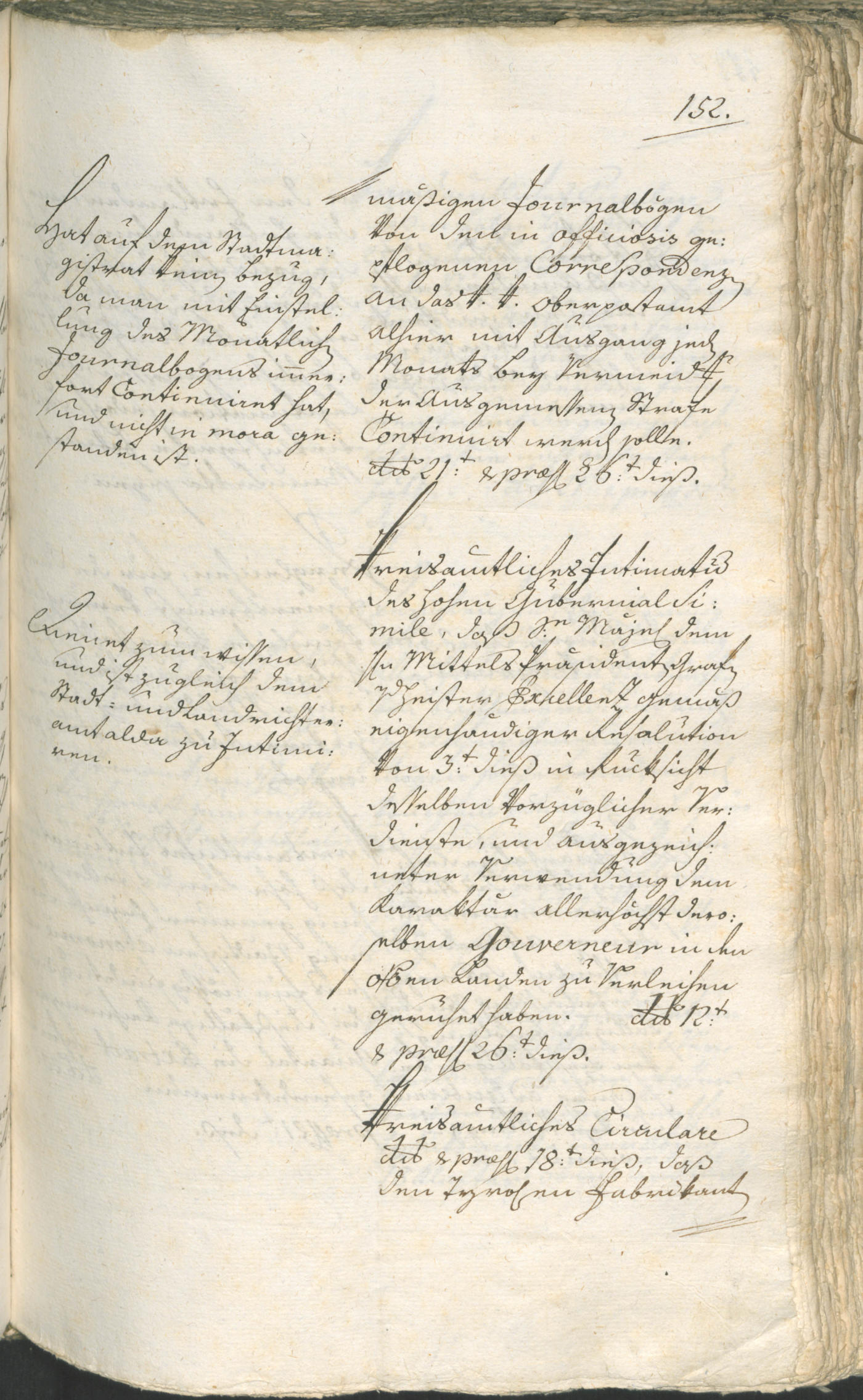 Stadtarchiv Bozen - BOhisto Ratsprotokoll 1783/85 