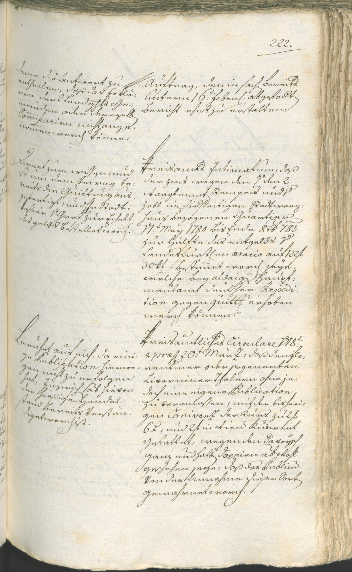 Civic Archives of Bozen-Bolzano - BOhisto Ratsprotokoll 1783/85 