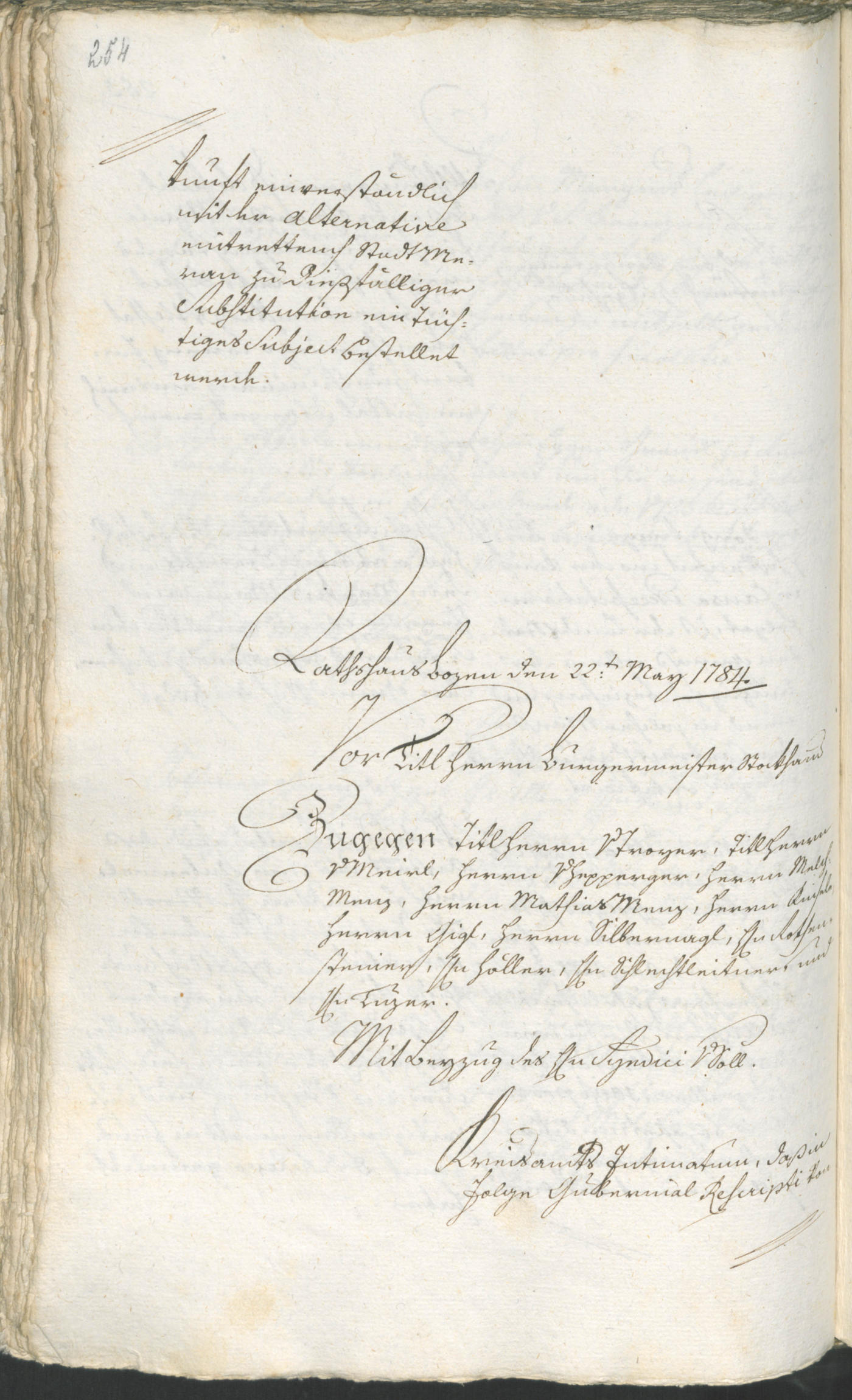 Civic Archives of Bozen-Bolzano - BOhisto Ratsprotokoll 1783/85 