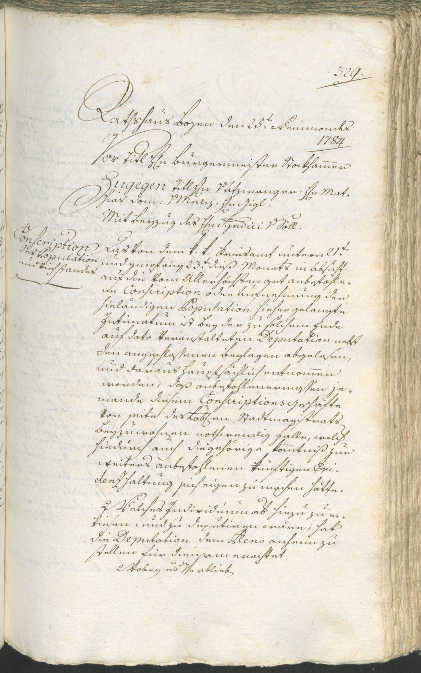 Civic Archives of Bozen-Bolzano - BOhisto Ratsprotokoll 1783/85 