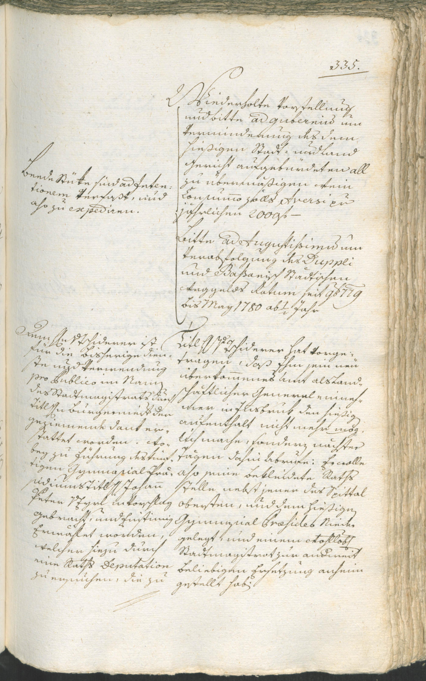 Archivio Storico della Città di Bolzano - BOhisto protocollo consiliare 1783/85 