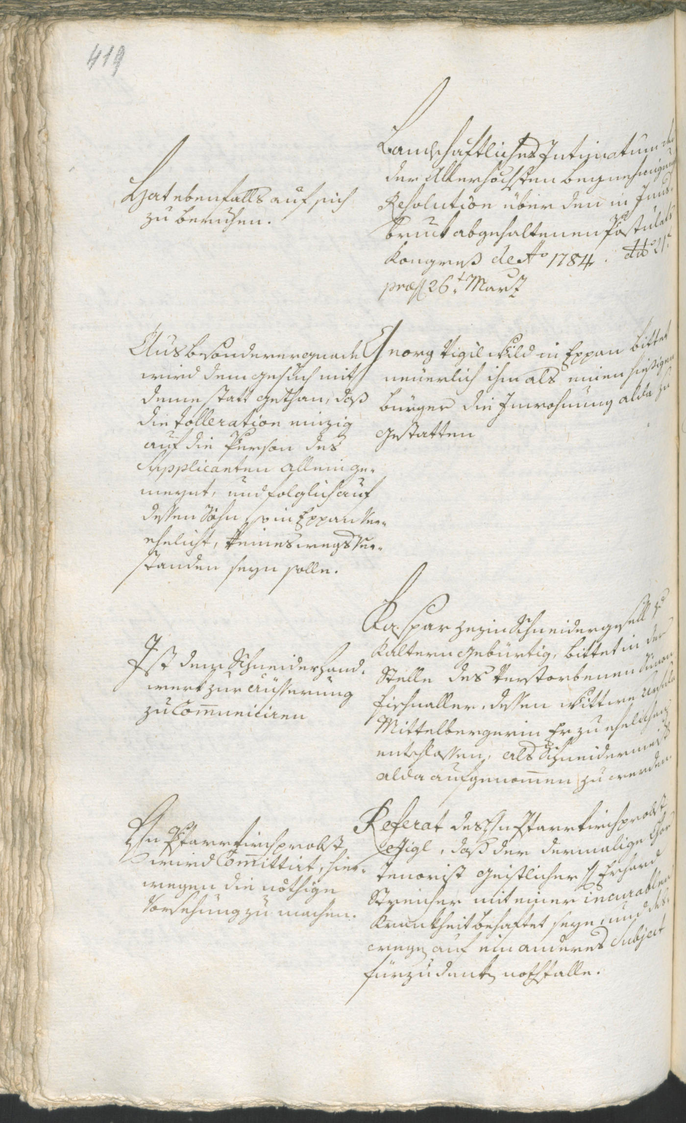 Civic Archives of Bozen-Bolzano - BOhisto Ratsprotokoll 1783/85 