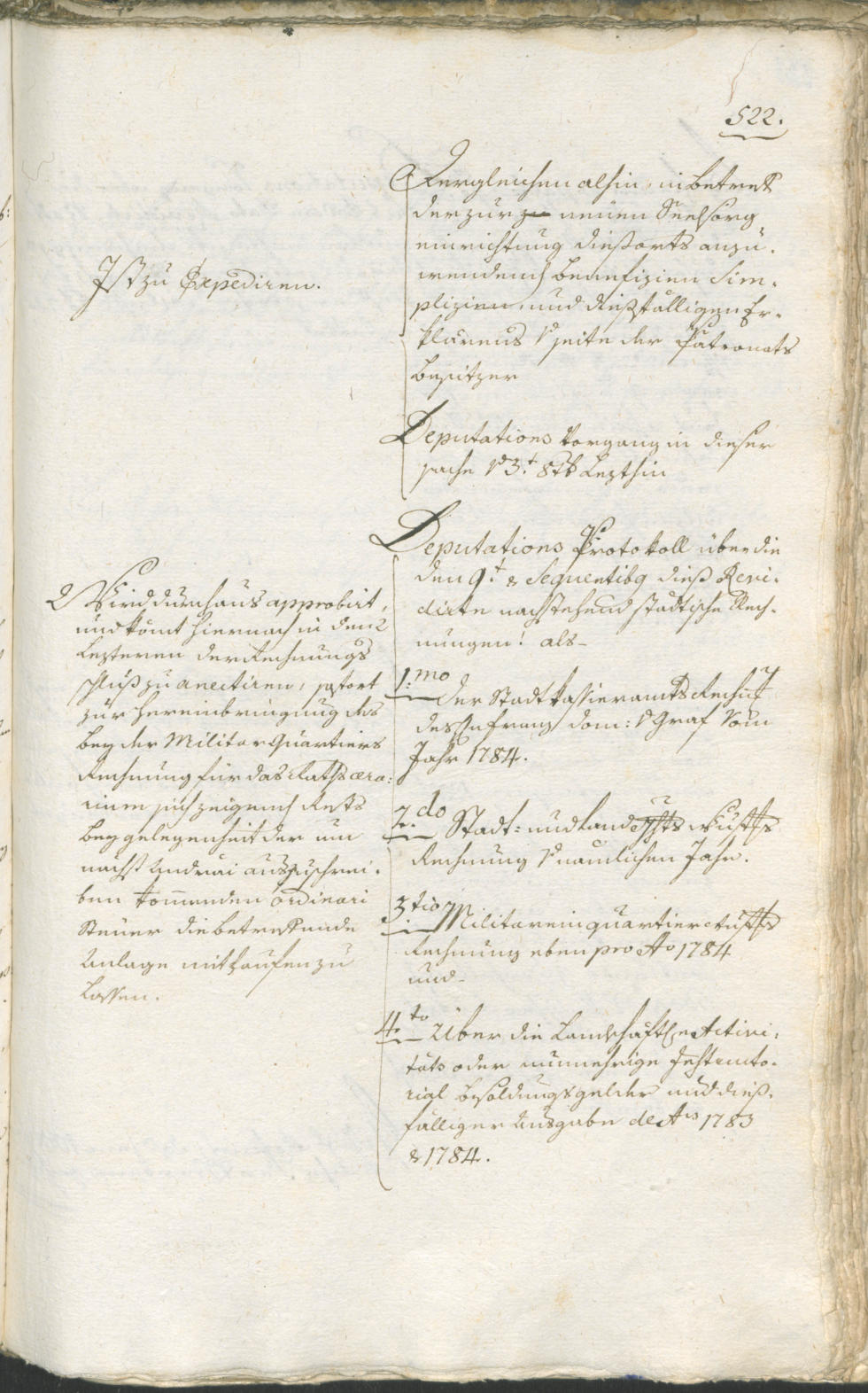 Civic Archives of Bozen-Bolzano - BOhisto Ratsprotokoll 1783/85 