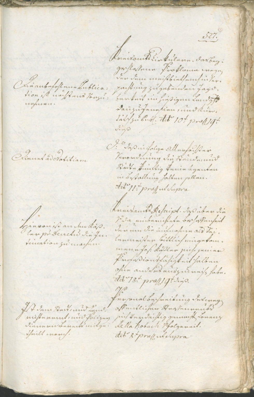 Archivio Storico della Città di Bolzano - BOhisto protocollo consiliare 1783/85 