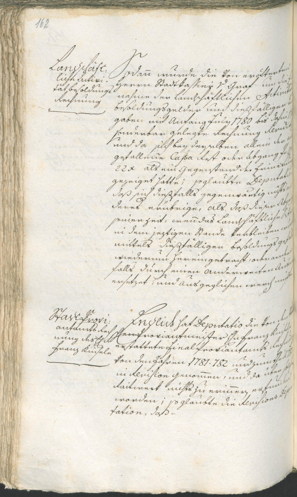 Civic Archives of Bozen-Bolzano - BOhisto Ratsprotokoll 1783/85 