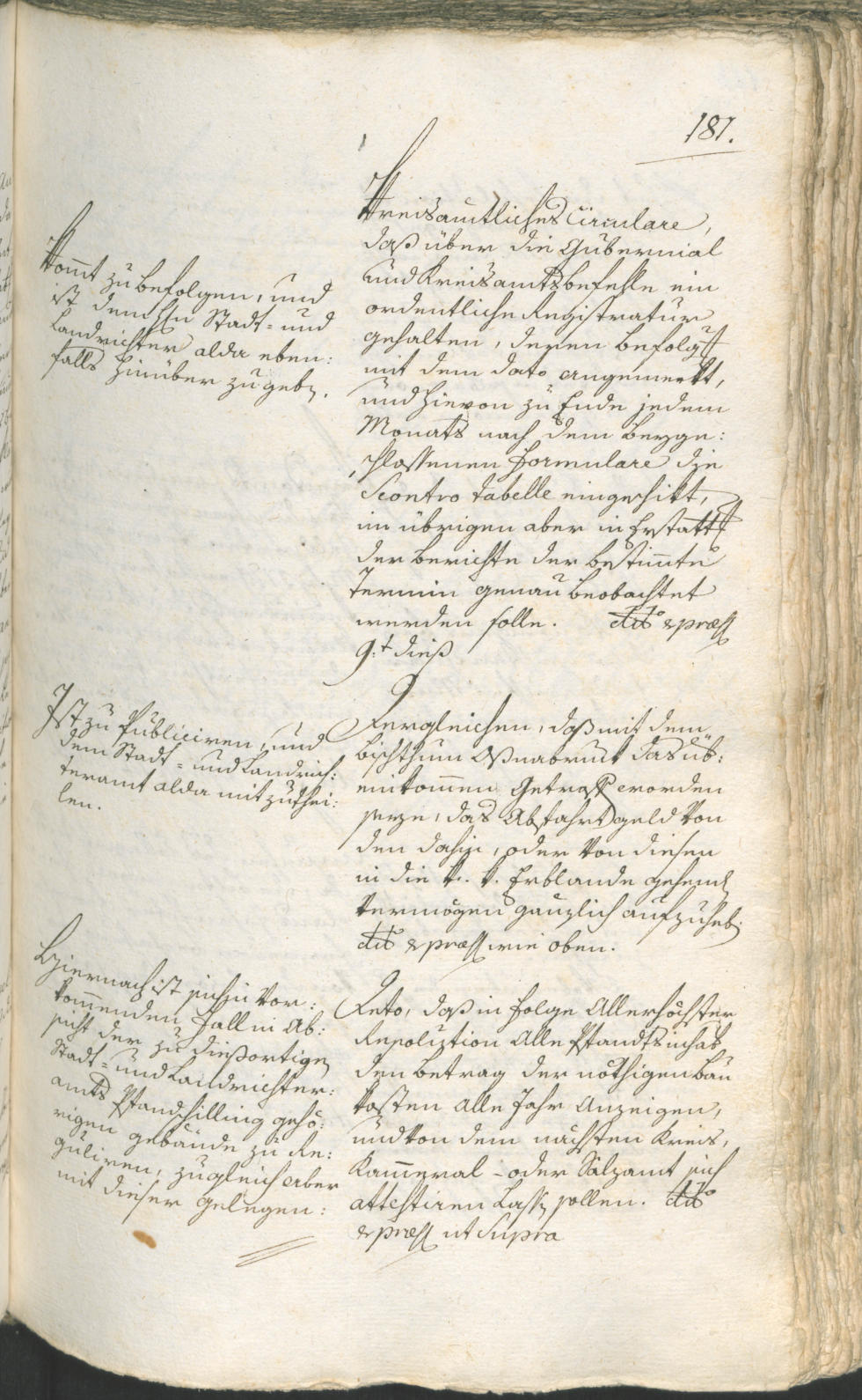 Stadtarchiv Bozen - BOhisto Ratsprotokoll 1783/85 