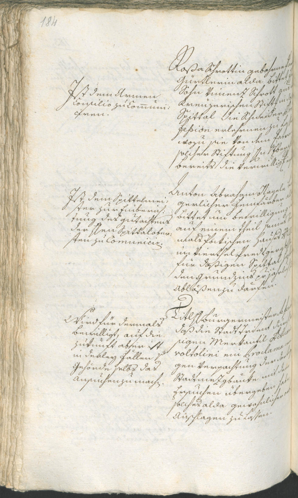 Civic Archives of Bozen-Bolzano - BOhisto Ratsprotokoll 1783/85 