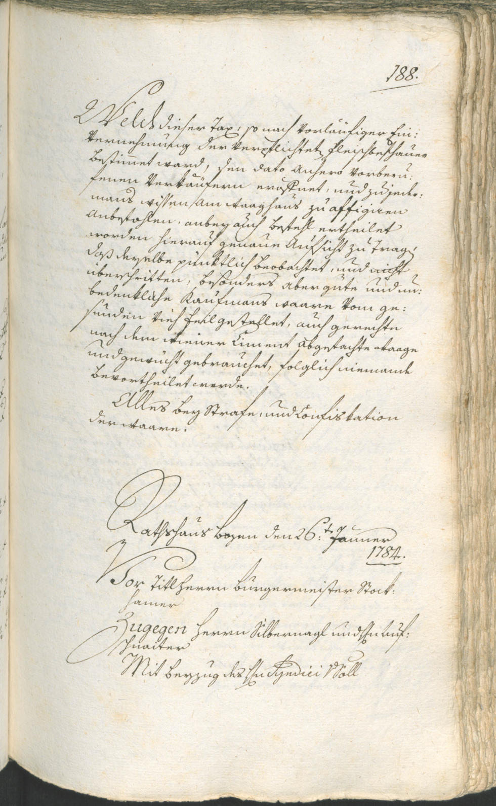 Civic Archives of Bozen-Bolzano - BOhisto Ratsprotokoll 1783/85 