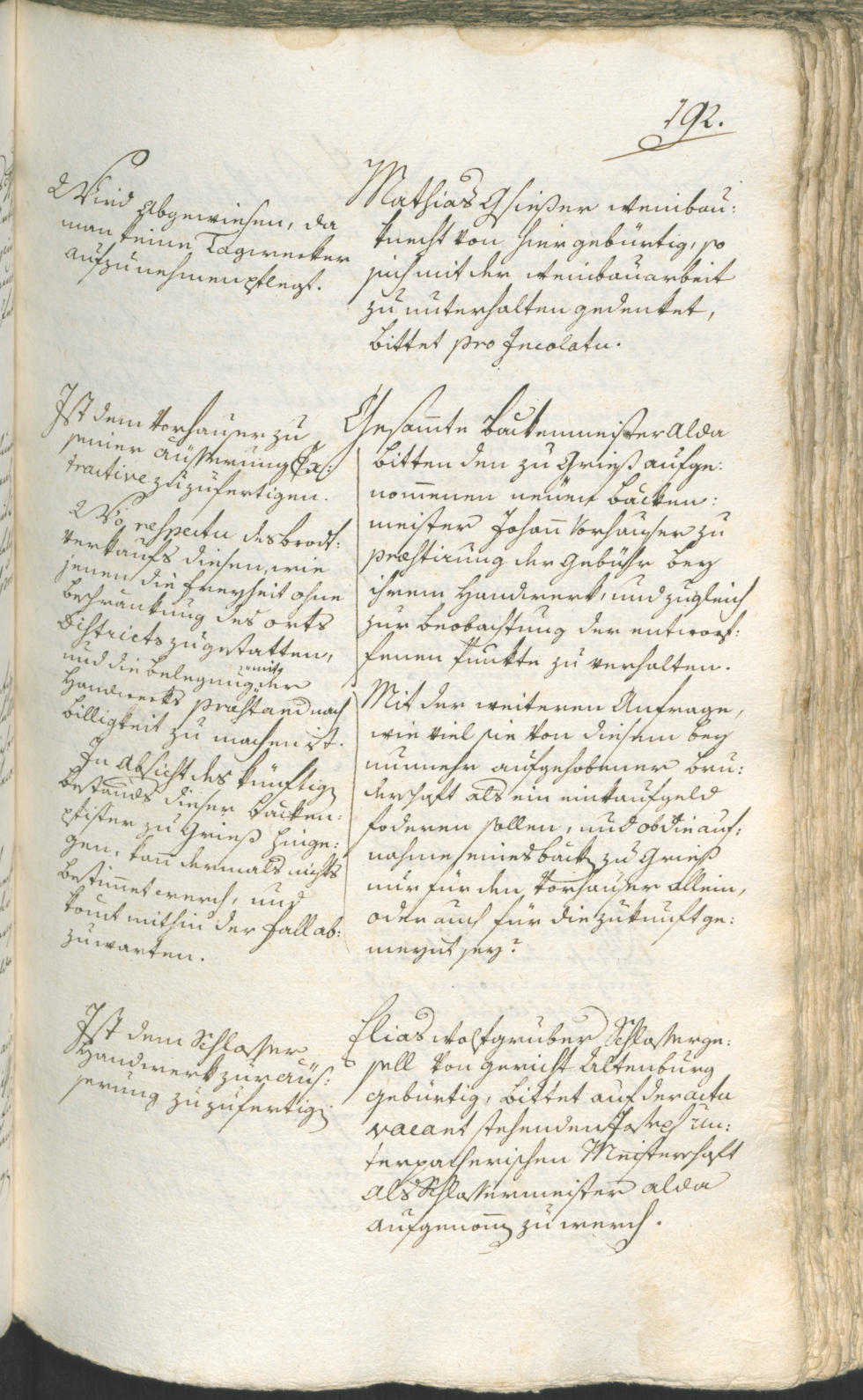Civic Archives of Bozen-Bolzano - BOhisto Ratsprotokoll 1783/85 