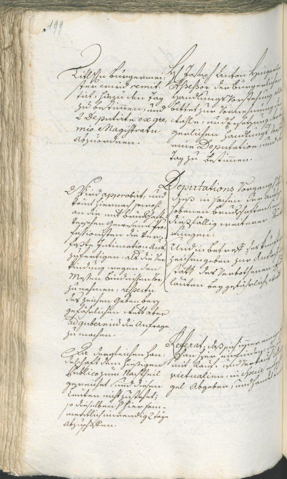 Civic Archives of Bozen-Bolzano - BOhisto Ratsprotokoll 1783/85 