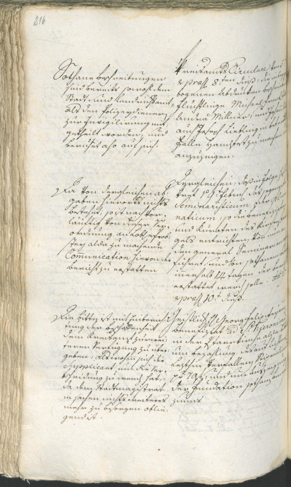 Archivio Storico della Città di Bolzano - BOhisto protocollo consiliare 1783/85 