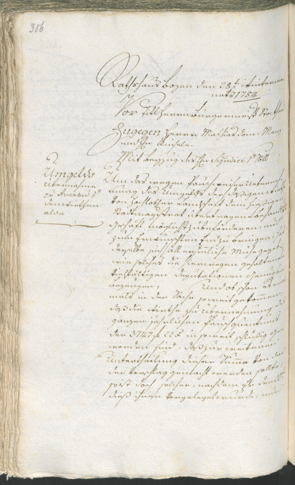 Civic Archives of Bozen-Bolzano - BOhisto Ratsprotokoll 1783/85 