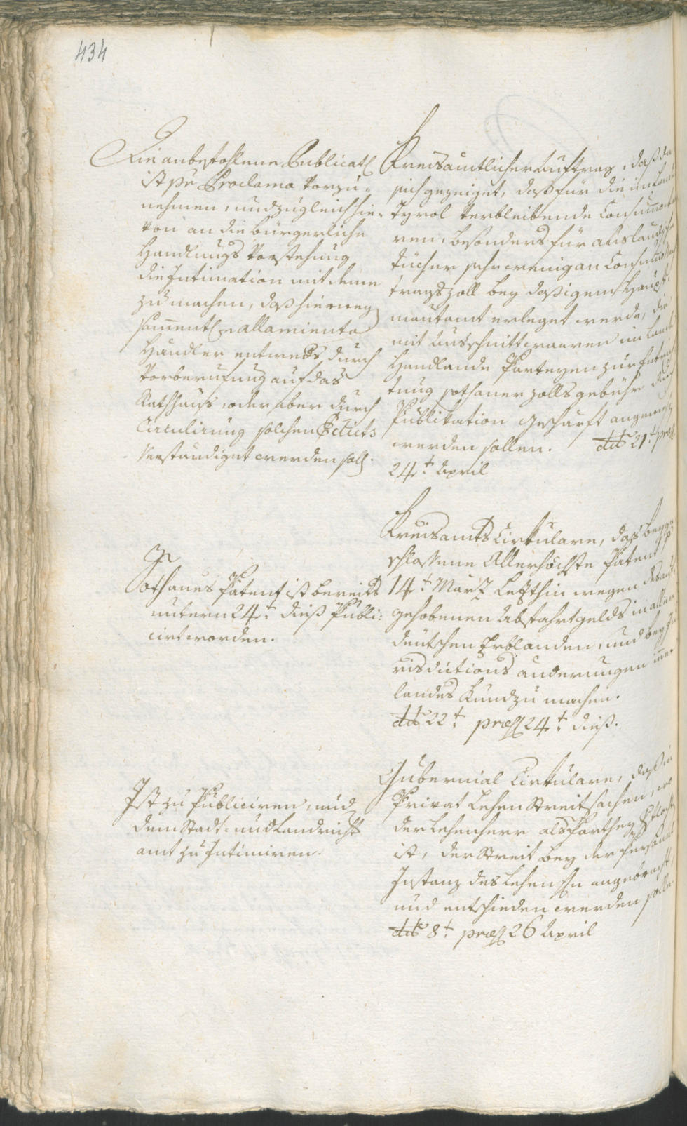 Civic Archives of Bozen-Bolzano - BOhisto Ratsprotokoll 1783/85 