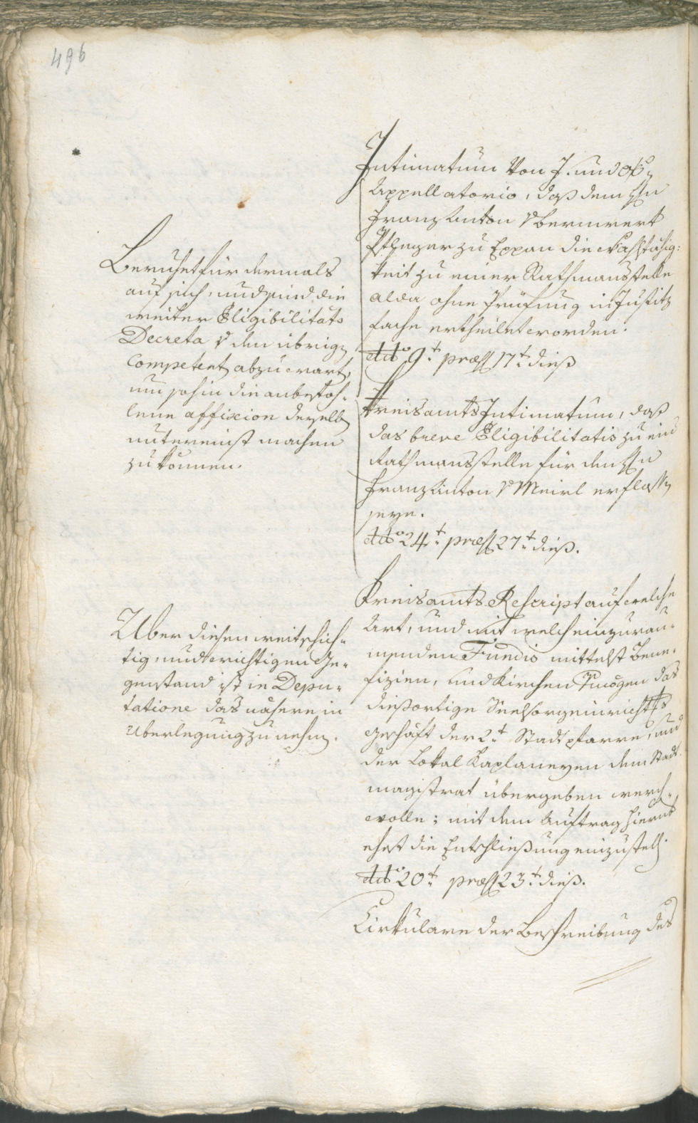 Civic Archives of Bozen-Bolzano - BOhisto Ratsprotokoll 1783/85 