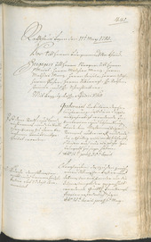 Civic Archives of Bozen-Bolzano - BOhisto Ratsprotokoll 1783/85 - 