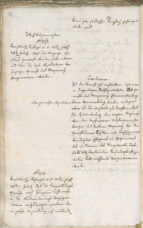 Civic Archives of Bozen-Bolzano - BOhisto Ratsprotokoll 1787 