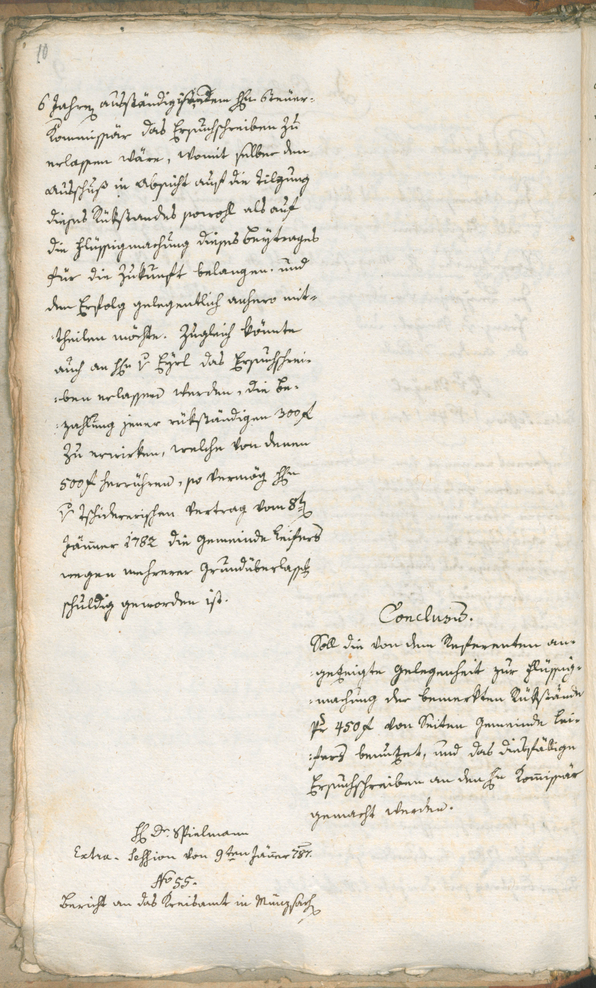 Civic Archives of Bozen-Bolzano - BOhisto Ratsprotokoll 1787 