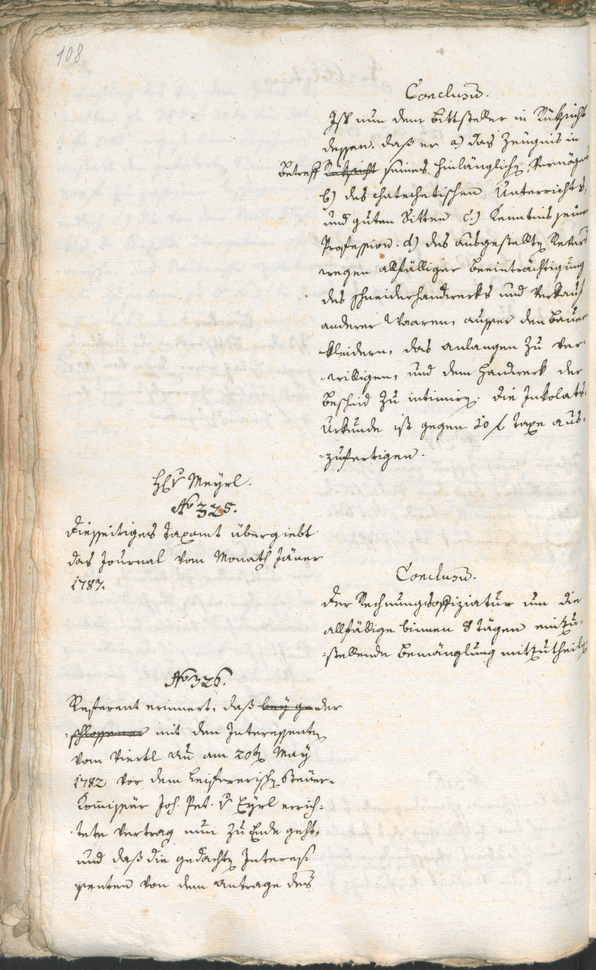 Civic Archives of Bozen-Bolzano - BOhisto Ratsprotokoll 1787 