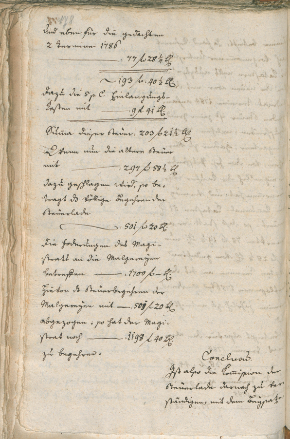 Civic Archives of Bozen-Bolzano - BOhisto Ratsprotokoll 1787 