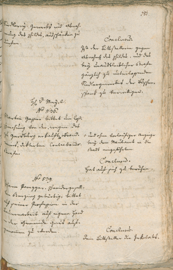 Civic Archives of Bozen-Bolzano - BOhisto Ratsprotokoll 1787 