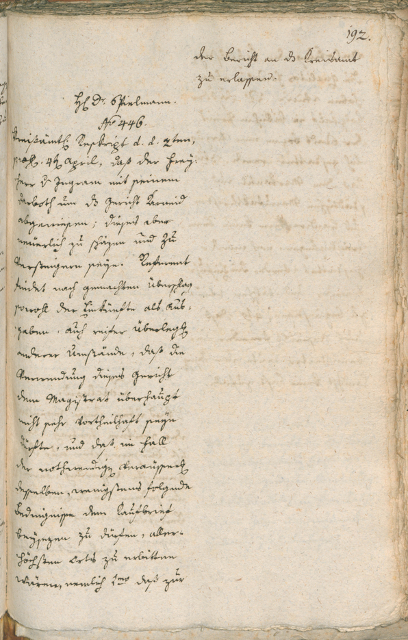 Civic Archives of Bozen-Bolzano - BOhisto Ratsprotokoll 1787 