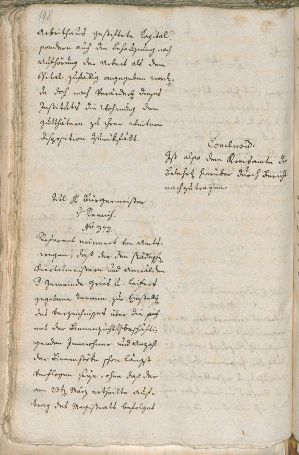 Civic Archives of Bozen-Bolzano - BOhisto Ratsprotokoll 1787 