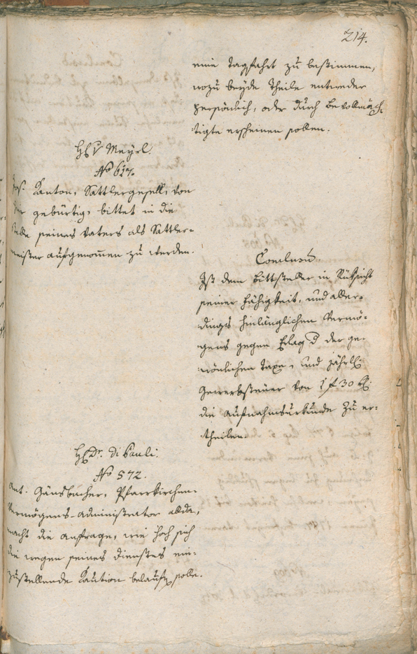 Civic Archives of Bozen-Bolzano - BOhisto Ratsprotokoll 1787 