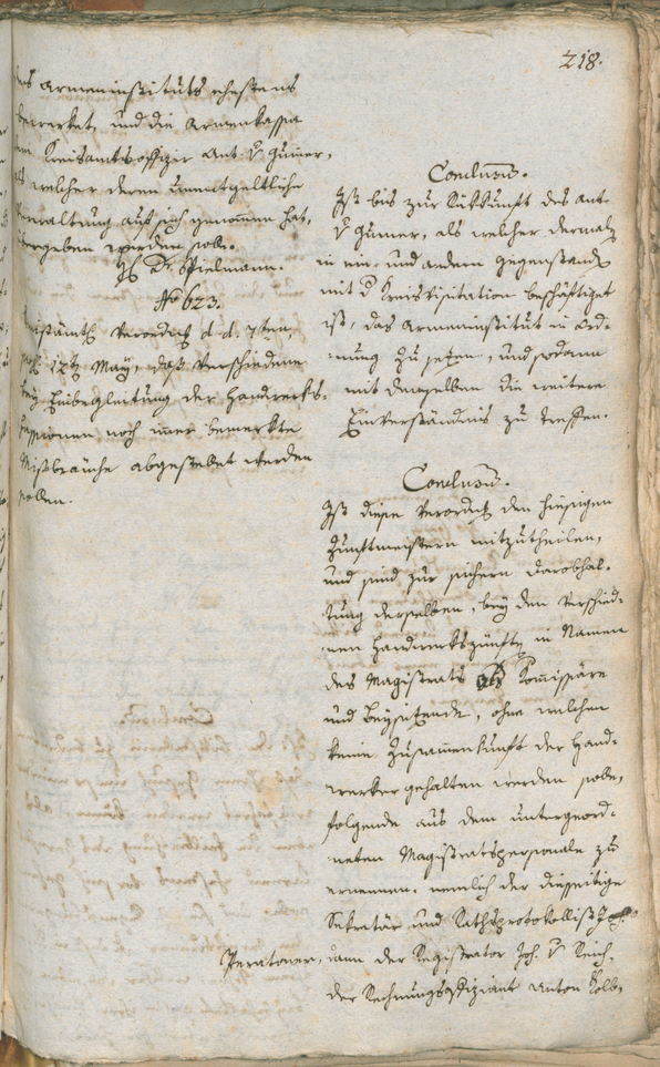 Civic Archives of Bozen-Bolzano - BOhisto Ratsprotokoll 1787 