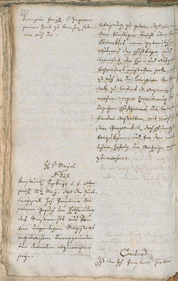 Civic Archives of Bozen-Bolzano - BOhisto Ratsprotokoll 1787 