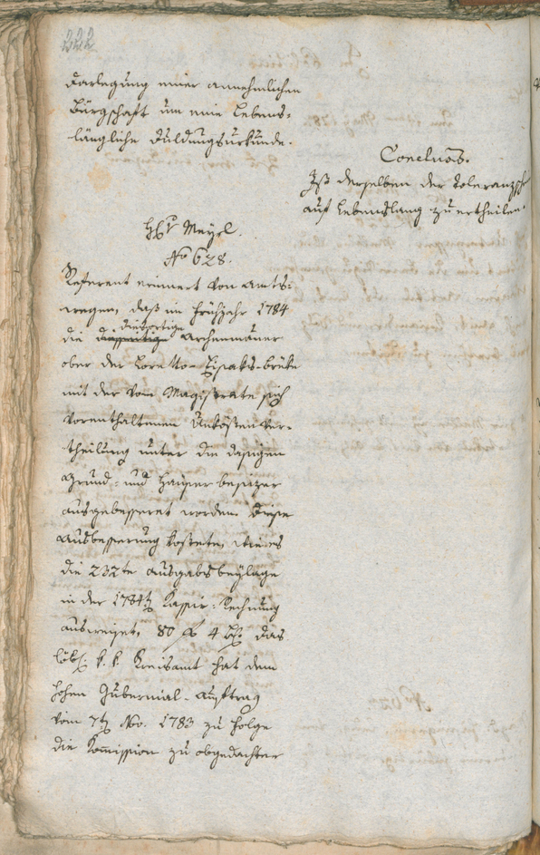 Civic Archives of Bozen-Bolzano - BOhisto Ratsprotokoll 1787 