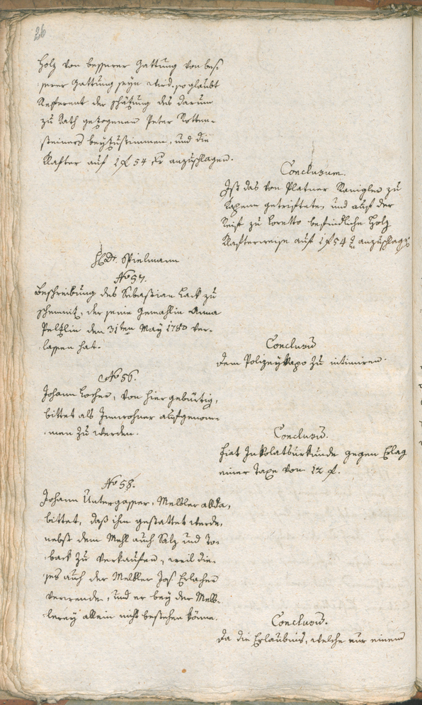 Civic Archives of Bozen-Bolzano - BOhisto Ratsprotokoll 1787 