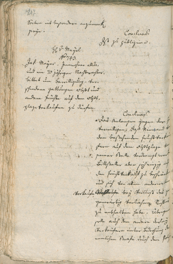 Civic Archives of Bozen-Bolzano - BOhisto Ratsprotokoll 1787 