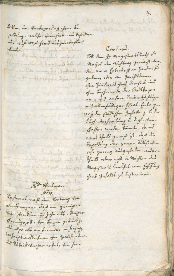 Civic Archives of Bozen-Bolzano - BOhisto Ratsprotokoll 1787 