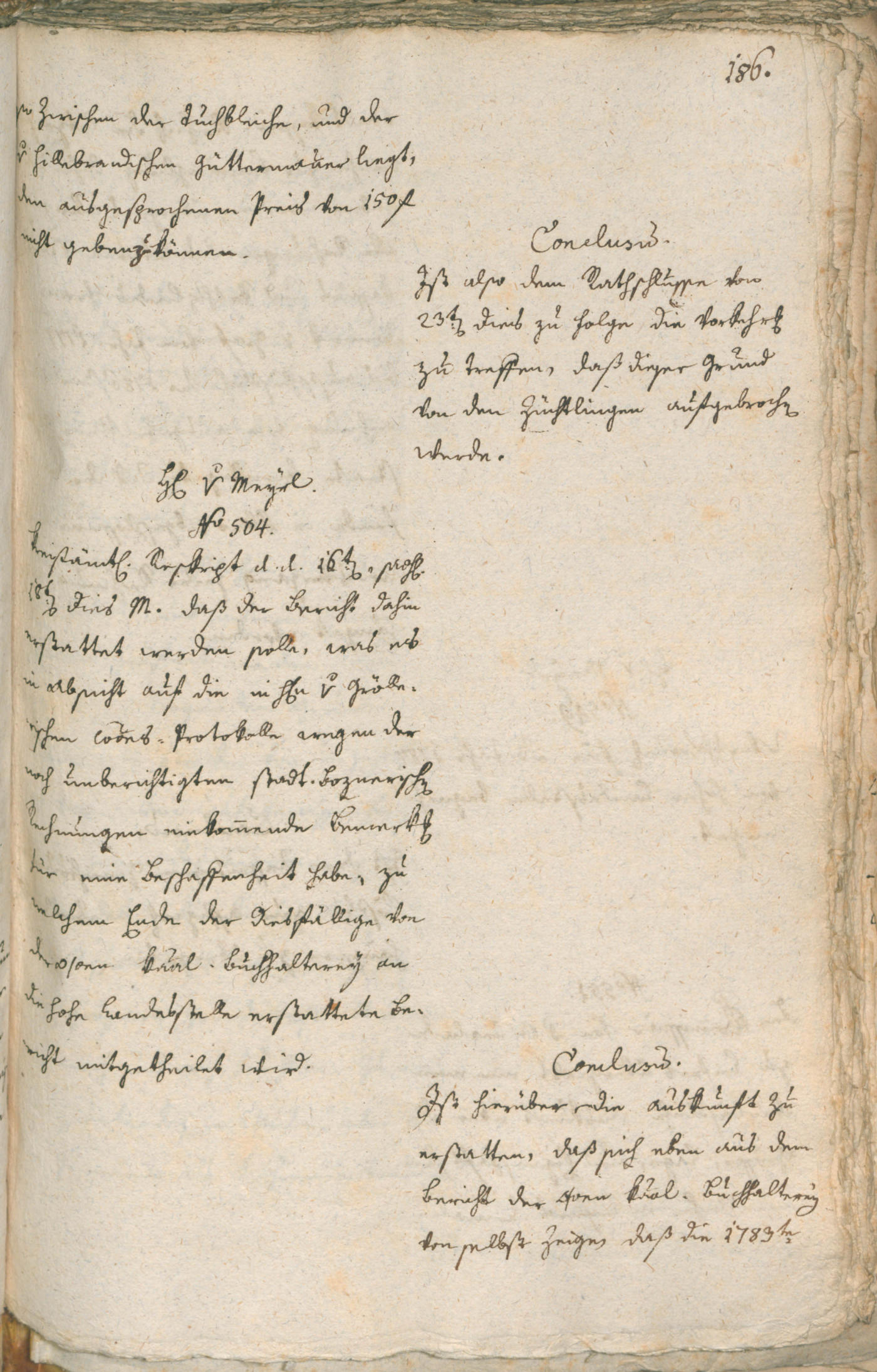 Civic Archives of Bozen-Bolzano - BOhisto Ratsprotokoll 1787 