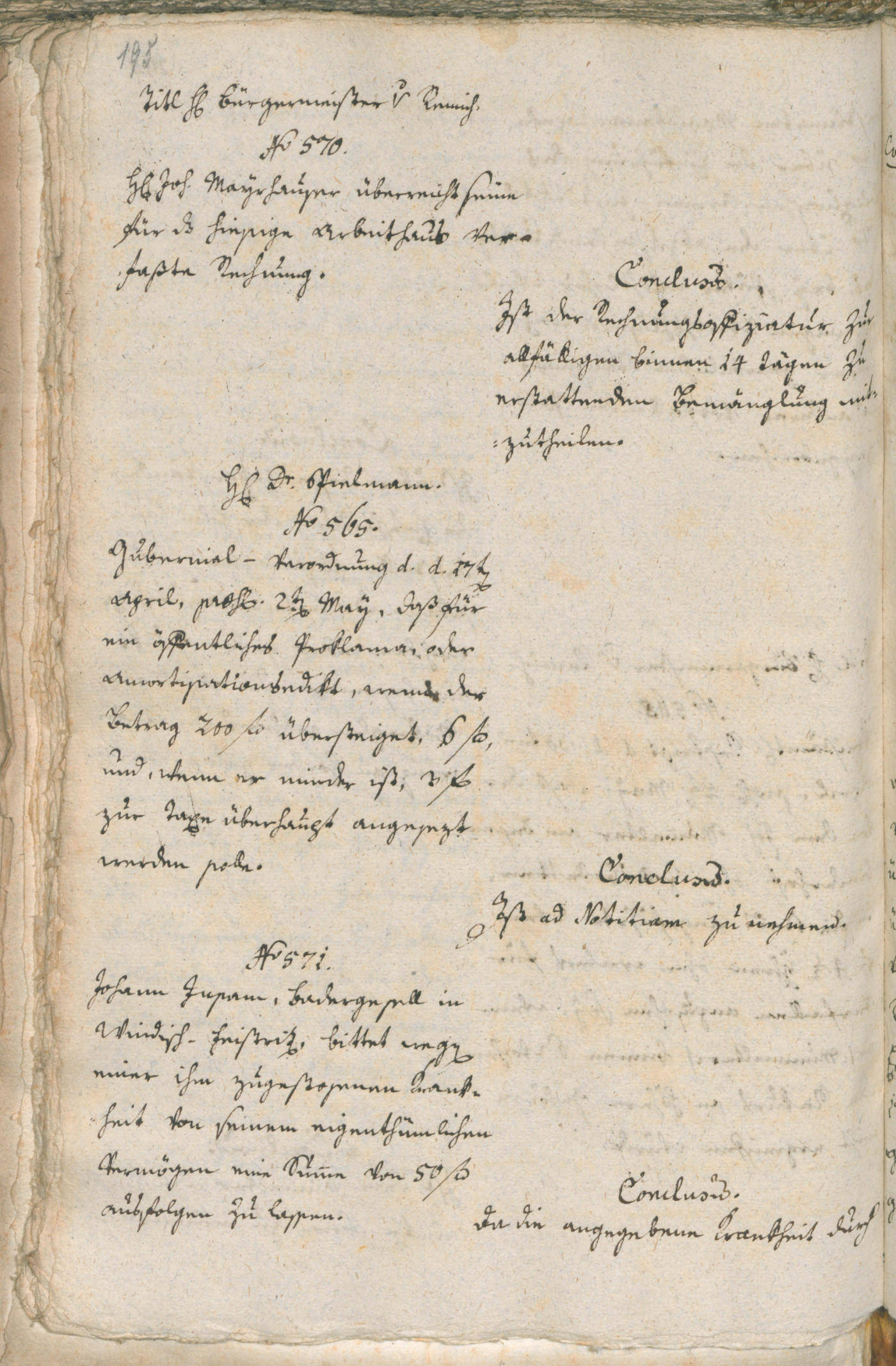 Civic Archives of Bozen-Bolzano - BOhisto Ratsprotokoll 1787 