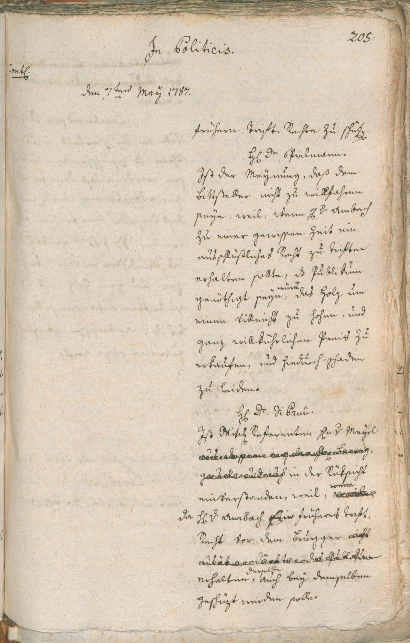 Archivio Storico della Città di Bolzano - BOhisto protocollo consiliare 1787 