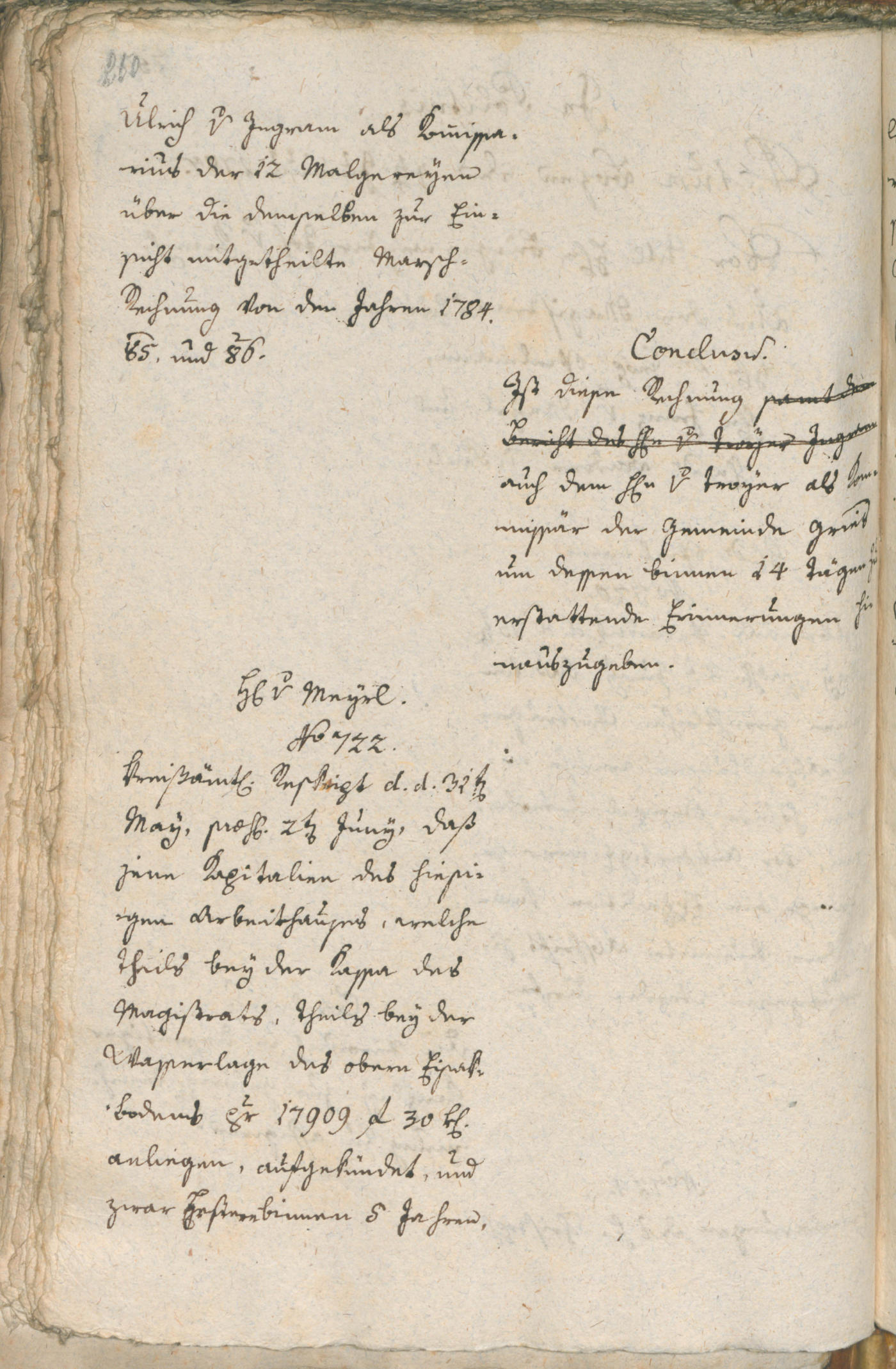Archivio Storico della Città di Bolzano - BOhisto protocollo consiliare 1787 