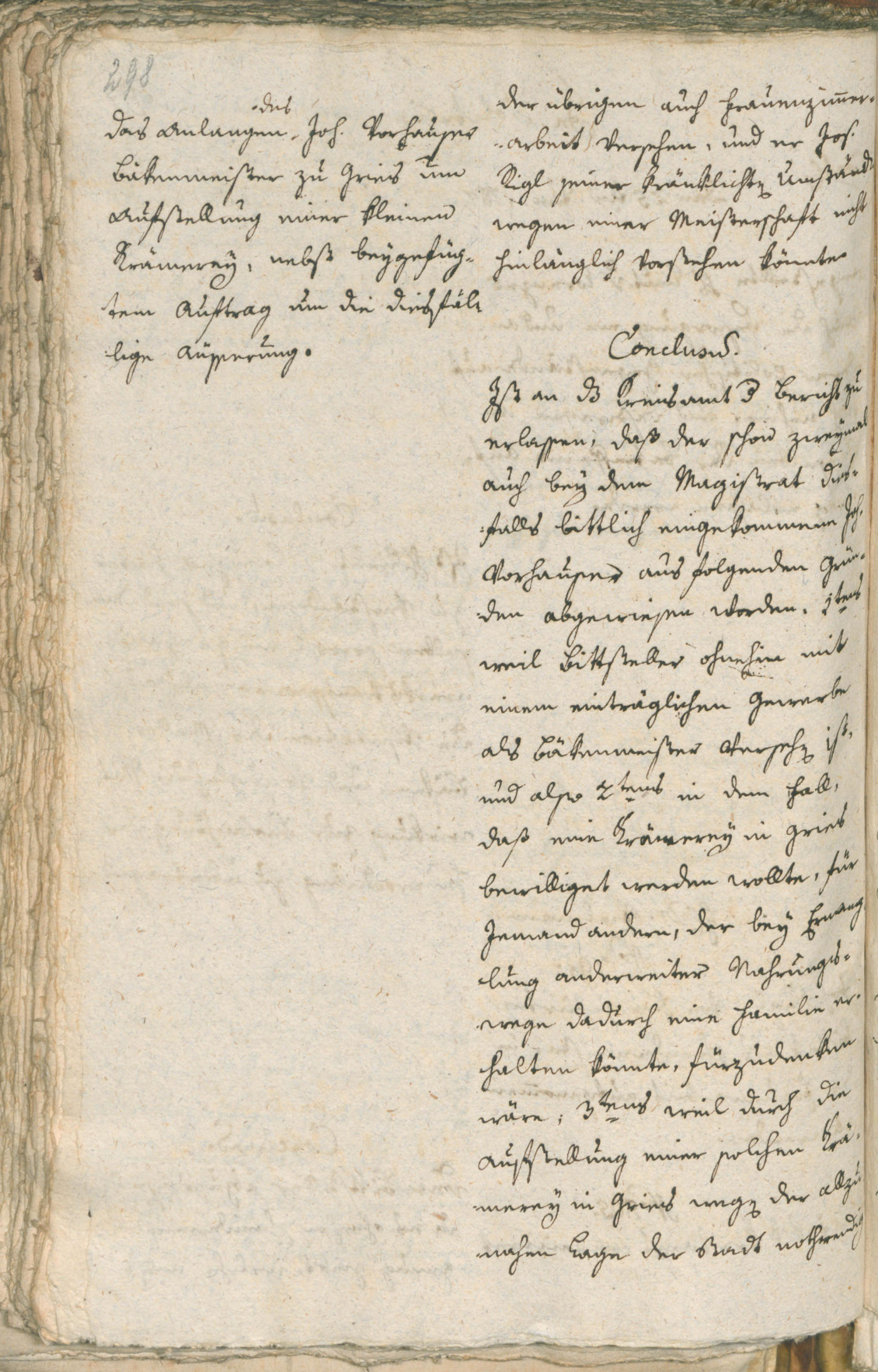 Stadtarchiv Bozen - BOhisto Ratsprotokoll 1787 