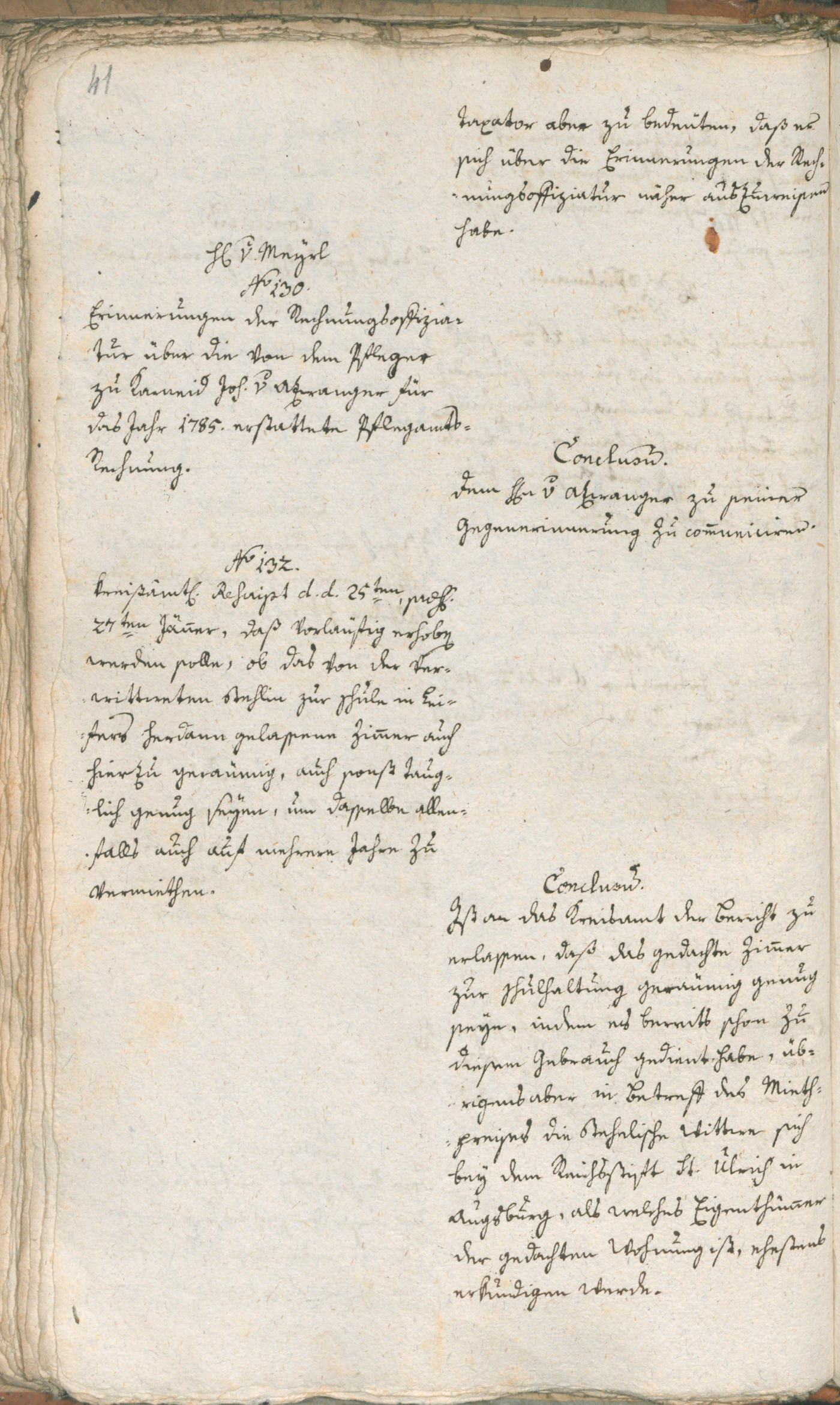 Civic Archives of Bozen-Bolzano - BOhisto Ratsprotokoll 1787 