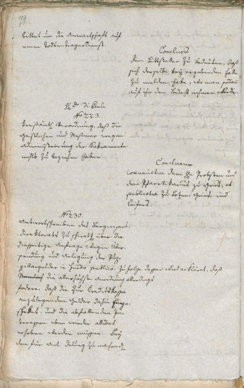 Civic Archives of Bozen-Bolzano - BOhisto Ratsprotokoll 1787 
