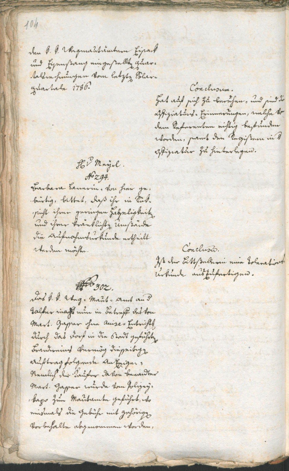 Civic Archives of Bozen-Bolzano - BOhisto Ratsprotokoll 1787 