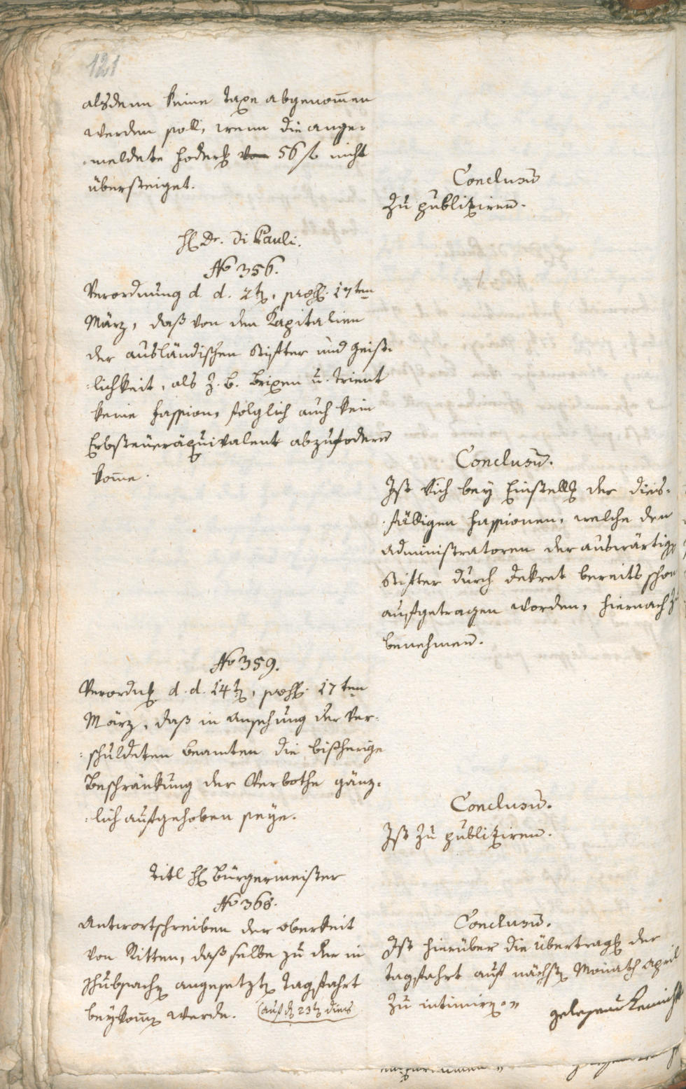 Civic Archives of Bozen-Bolzano - BOhisto Ratsprotokoll 1787 