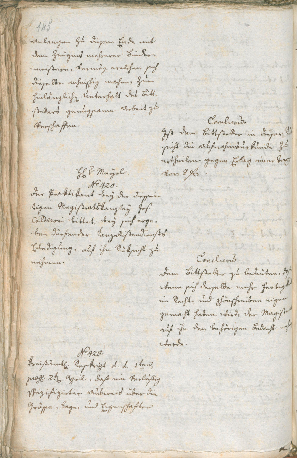 Civic Archives of Bozen-Bolzano - BOhisto Ratsprotokoll 1787 