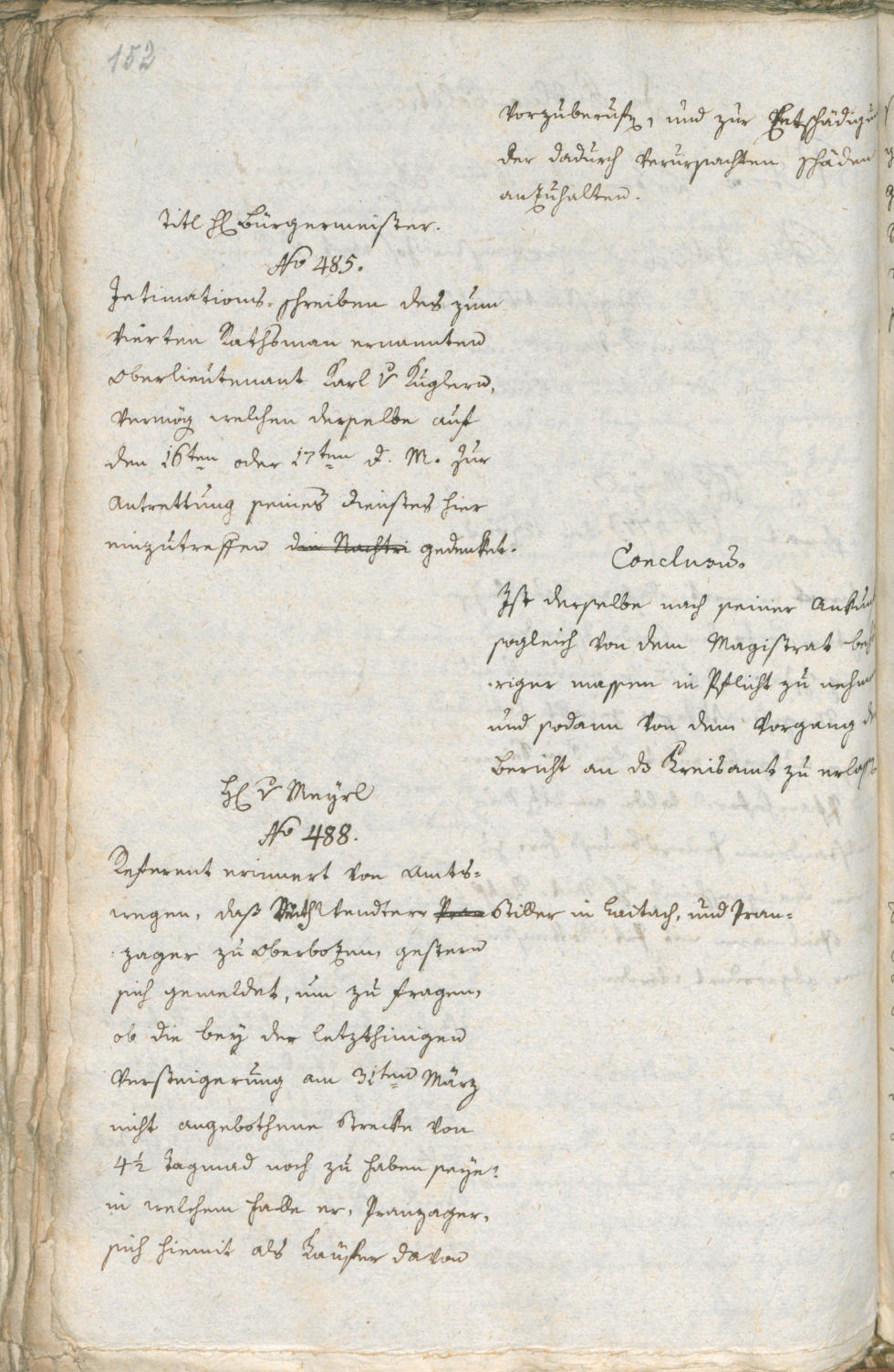 Civic Archives of Bozen-Bolzano - BOhisto Ratsprotokoll 1787 