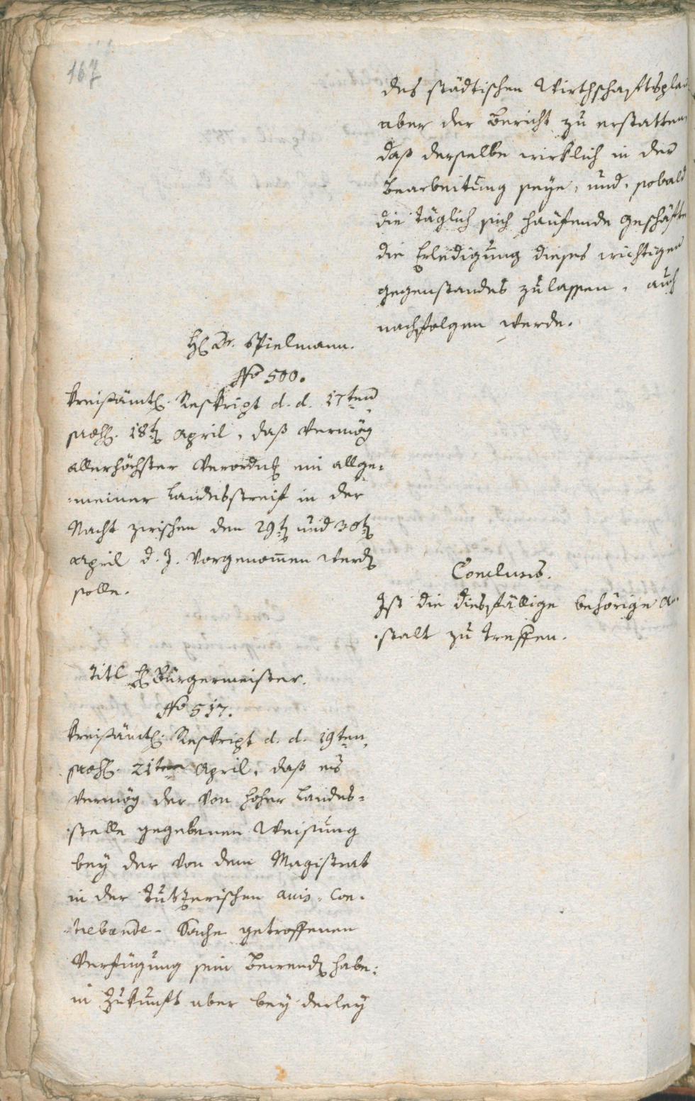Civic Archives of Bozen-Bolzano - BOhisto Ratsprotokoll 1787 