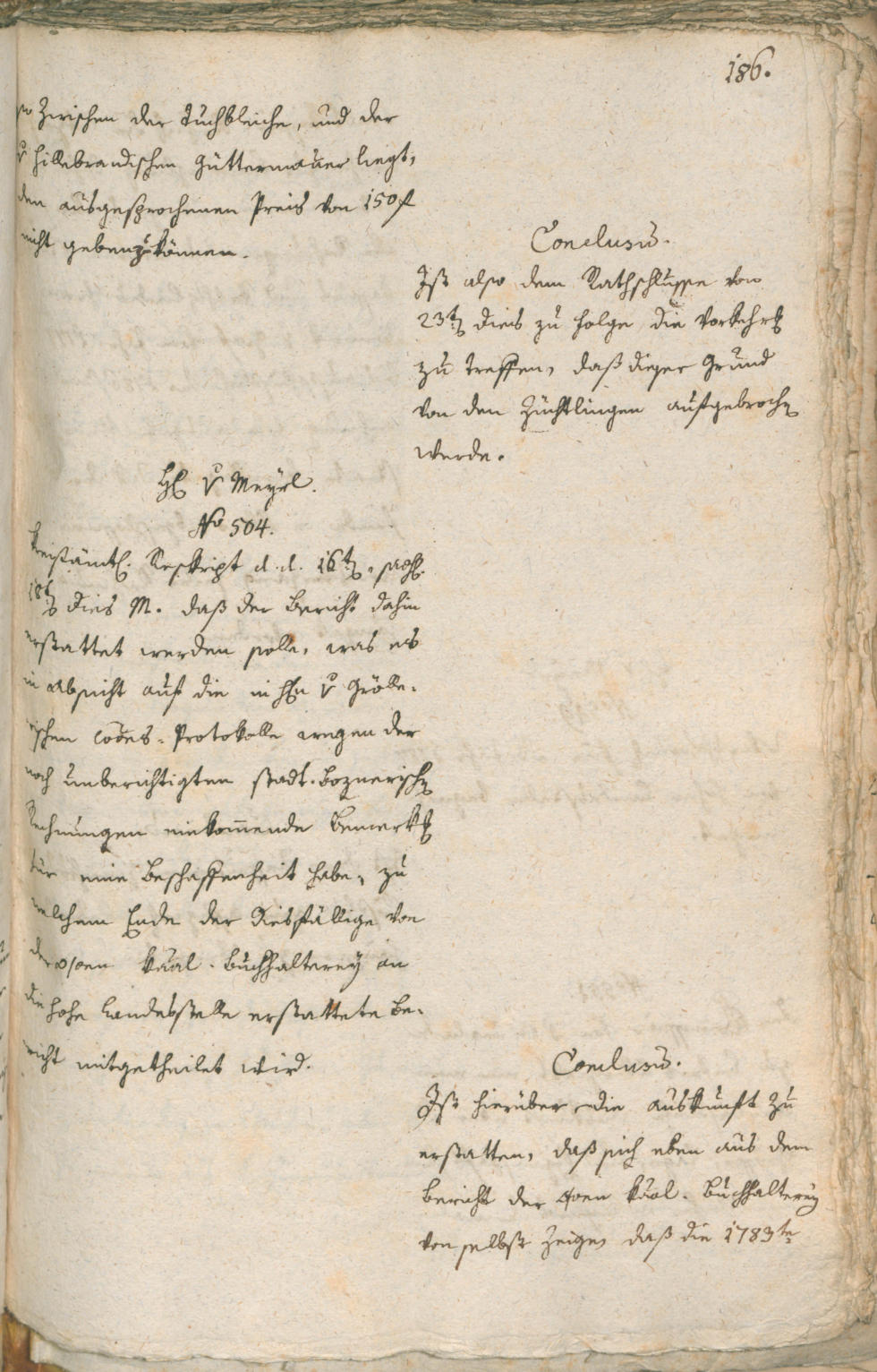 Civic Archives of Bozen-Bolzano - BOhisto Ratsprotokoll 1787 