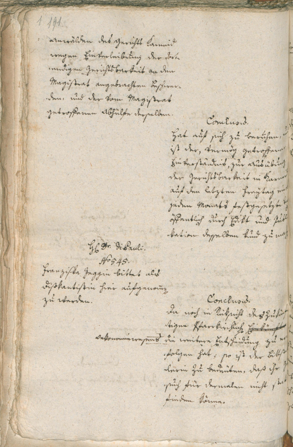 Civic Archives of Bozen-Bolzano - BOhisto Ratsprotokoll 1787 